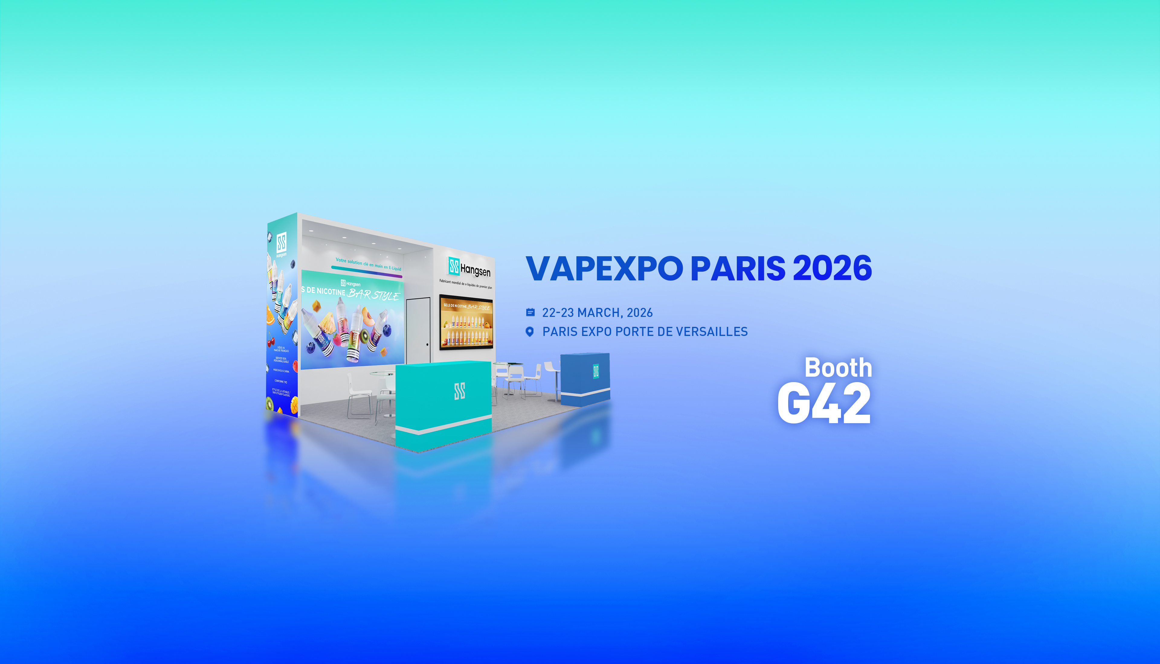 Meet Hangsen at Vapexpo France 2026